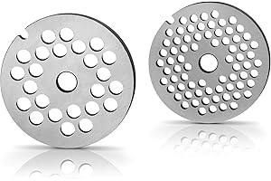 Bosch Lochscheiben zu Fleischwolf für MUM4 und MUM5 Accessori per Robot da Cucina, Inossidabile, Acciaio Inox