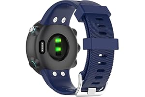 Tyogeephy Bracelet Compatible avec Garmin Forerunner 45 / Forerunner 45S / Swim 2, Sport Silicone Bracelet Remplacement Bracelet pour Garmin Forerunner 45 / Forerunner 45S / Swim 2