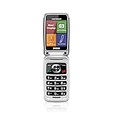 BRONDI Contender, sbloccato, 0GB, Telefono Cellulare GSM DUAL SIM con Tasti Grandi, Nero
