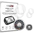 CLUSTCOAT Ultra Clear Motorcycle Dashboard Instrument Cluster Screen Protector for Royal Enfield Meteor 350 / Scram 411 / Hunter 350 (with Tripper Module) (2 pcs)