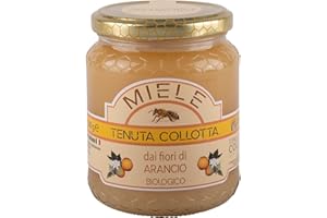 TENUTA COLLOTTA AZIENDA AGRICOLA BIOLOGICA Tenuta Collotta® - Miele d'Arancio Biologico 500g - 100% Italiano - Prodotto in Sicilia