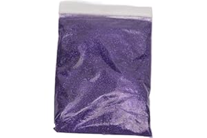 PSSOPP Crafts Glitter Extra Fine Glitter 50 G Polvere Glitterata Scintillante per Artigianato, Creazione di Biglietti, Scrapbooking, Feste, Viso, Corpo, Unghie(Viola)