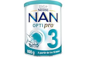 Nestlé NAN OPTIPRO 3 - Leche de crecimiento en polvo - bote de 800g