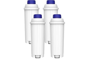 Maxblue Kaffee Wasserfilter, Ersatz für De'Longhi® DLSC002 9310926 SER3017 5513292811 Inklusive Verschiedener Modelle von ECAM, ESAM, ETAM, TÜV SÜD Zertifiziert (4)