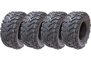 PARNELLS 25x10.00-12 Quad ATV Tyres 6ply Wanda P3103 E-Marked Road Legal Tires (Set of 4)