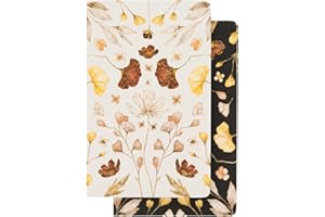 Kokonote Libretas A5 Jour Florale - Pack de Cuadernos A5 : 2 formatos Punteado + Hojas blancas (Tapas Blandas, 64 págs cada uno) | Papeleria Bonita