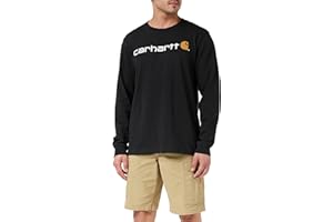 Carhartt Koszulka Mężczyźni Luźny krój Heavy Sleeve Logo Graphic T-Shirt (1 w zestawie)