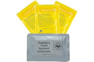 Hugster Bundle 3x11.5g Fermentis SafLager S-23 Lager Yeast & 3X Sachets of Hugsters Yeast Nutrient