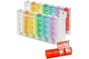 MEDCA Organizzatore settimanale delle pillole - (Confezione da 2)