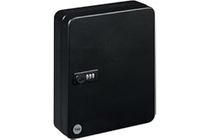 Yale Cassetta di sicurezza per chiavi YKB/200/CB2 apertura a combinazione, contiene 20 chiavi