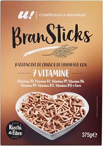 U! Confronta & Risparmia Cereali Bran Sticks 375g
