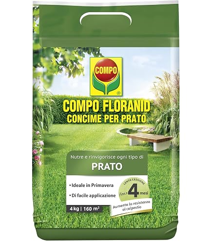 Neudorff Azet Fertilizzante Per Prato 5 Kg: Prato Verde E Folto, Senza Muschio E Infestanti