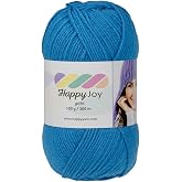 K&uuml;rk&ccedil;&uuml; Han Happy Joy 100gr 300m El &Ouml;rg&uuml; İpi (Turkuaz)