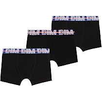 6 Boxer Garçon ENRICO COVERI Slip Garçon 10, 12, 14, 16 Ans EB4097