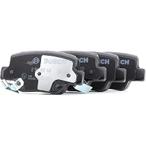 Bosch BP1228 - Pastiglie Freni Auto, Asse Posteriore - Qualità Bosch