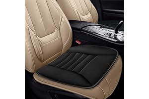 Coussin de siège de voiture, HEEYA coussin de siège en mousse à mémoire de forme, protecteur de siège de voiture, coussin de voiture pour conducteur de siège, coussin antidérapant adapté au conducteur