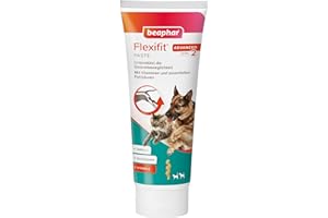 Beaphar BEAPHAR - Flexifit Paste Für Hunde Und Katzen - Unterstützt Die Gelenkbeweglichkeit Und Vitalität - Mit Vitamin C, Glucosamin, Omega 3 Und Vitamin E - 250 g