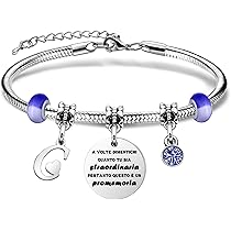 Braccialetto Ispiratore SAMORION Con Ciondolo Farfalla - Regalo Per Donne Con Messaggio Motivazionale - Foto 5