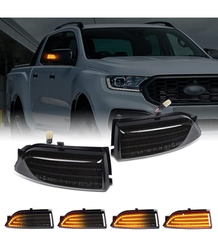 Dynamische Led Spiegelblinker schwarz für Skoda Kodiaq 2016