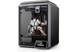 Creality Official K1 3D-Drucker, 2024 Red Dot Awards, 600mm/s, Verbesserte 0,1 mm Glatte Details, automatische Nivellierung, Dual-Fan-Kühler für Anfänger, Unternehmen, Heimwerken, Bildung