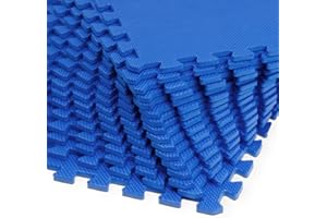 MONZANA Ensemble de 16 Tapis de Sol Lavable avec Bords Inclus 16 pcs = 3,24 m² Musculation Yoga Sport Enfants