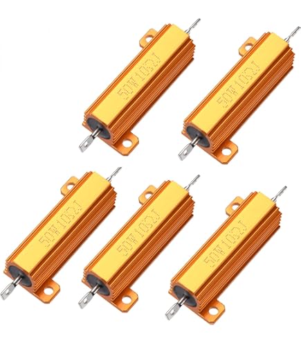 2x Alu-Widerstände 50W, 22 Ohm – Für Elektronikprojekte & Reparaturen