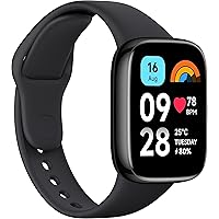 Xiaomi Redmi Watch 3 Active, Display LCD 1.83", Telefonate Bluetooth, Monitoraggio della SpO2 e Frequenza Cardiaca, Resistenz