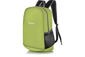 Bekahizar Leggero Zaino Pieghevole, 20L Piccolo Escursioni Zainetto Per Gli Uomo Donna Teens Outdoor Viaggio Campeggio Città Sportivo Alpinismo A Piedi Ciclismo