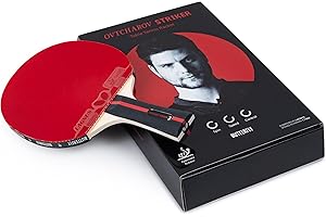Butterfly Serie di racchette pronte Ovtcharov | Racchetta da tennis professionale per giocatori di ping-pong ambiziosi | approvazione ITTF per competizioni | rivestimenti estremamente