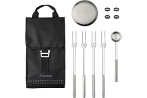 Solo Stove Mesa Accessory Pack XL | Incl. 4 Stainless Steel Mini Sticks + Stick rests, Pellet Scoop, Mesa XL Lid, Carry Case, Accessories for Outdoor Fire pit Mesa XL, 22,4 x 40,6 cm, 1,1 kg