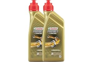 LUBRIALPHA olio motore moto e scooter Castrol Power 1 Racing 2T Confezione 2x1lt.