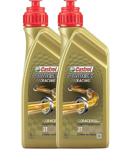 Castrol POWER1 Racing 2T, Two-Wheel Oil 2-Stroke Engine, 1 L