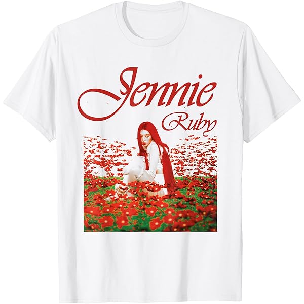 Official Jennie Ruby Heart T-Shirt : Amazon.co.uk: Fashion