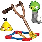 Angry Birds K'Nex Gelber Vogel vs Medium Minion Schwein [UK Import]