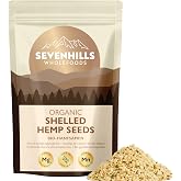 Sevenhills Wholefoods Organic Raw Peeled Hemp Seed 1kg