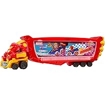 Hot Wheels RacerVerse, Set of 5 Marvel Metal Toy Cars, Optimized for Hot Wheels Courses, with Popular Marvel Characters as Drivers, Gift for Kids and Collectors, HPN40