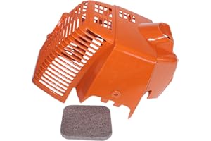 AUMEL 4137 080 1604 Shroud Engine Cover W/Air Filter for Stihl FC75 FS75 FS80 FS80R FS85 FS85R KW85 HL75 KM85 KM85R FS85T FS85RX HT70 HT75 FC85 FH75 SP85 SP85K KA85R HL75K SP81 Trimmer.