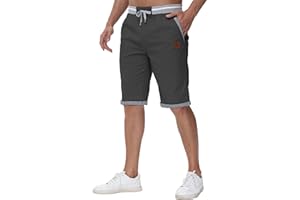 Djtnzdm Short Hombre Verano Algodon Bermudas Cargo Casual Trabajo Pantalones Cortos Pantalón Cargo Hombre Golf Tennis Shorts