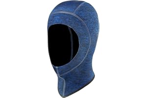 Erato Cappello da Snorkeling in Neoprene da 2 mm, Cappuccio da Immersione con sfiato per eliminare l'aria intrappolata, Cappuccio Unisex per Snorkeling, Surf, Kayak e Altri Sport Acquatici