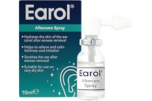 Earol Aftercare Ear Spray, Soothes and Hydrates The Ear After Ear Wax Removal, Prevents Itchiness and Irritation, 1 Pack of 10ml Metered Dose Spray