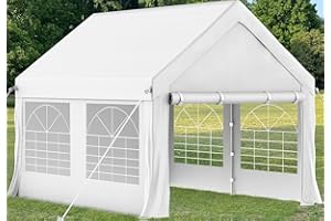 Homall Partyzelt 3x4,Metall Gestell Gartenzelt,Pavillon Wasserdicht 560g/m² PE-Plane,Zelt Stabil-14 Bodenhaken 4 Windfesten Seilen,UV-Schutz 50+Große Luxus Hochzeitszelt Gartenpavillon12m²,Weiß