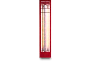 ARTVION Infrarotstrahler Strahler Sauna Eckstrahler, Thermostoff Rot, ES Large (350 Watt)