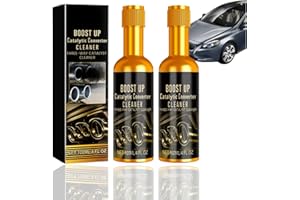 REINREUDE 2PCS Catalytic Converter Cleaner, Catalytic Converter Cleaner for Petrol and Diesel Cars, Advanced Fuel System & Engine Treatment, Professional Diesel Injector Clea/ner and Exhaust Maintenance