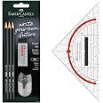 Set Matite Exam Set Matite Faber-Castell Exam - 3 Matite HB Con Temperino E Gomma Set Exam