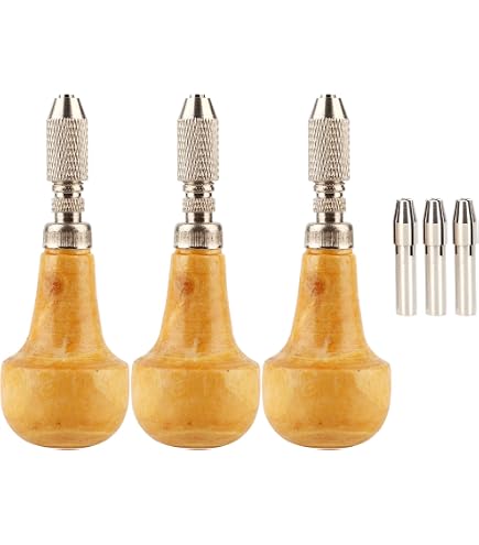 MINI PERCEUSE main pour outil bijoux avec mandrin sans cl + 10 pi ces p