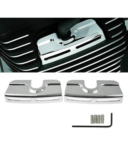 Vis De Rechange Pour Siège Harley Davidson - Filetage 1/4"-20 - En Aluminium Billet Chromé - Avec Rondelle En Néoprène