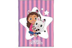 Herding Gabby's Dollhouse - Manta Polar (130 x 170 cm, 100% poliéster)