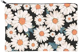 FAVORTALK Small Make Up Purse Mini Toiletry Bags for Girls Women Multifunctional Portable Cosmetic Bag with Zipper Beauty Makeup Pouch for Travelling Floral Washbags for Ladies - 4009