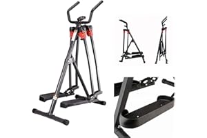 FFitness Unisex – Erwachsene Air Walker Professionelles Heim-Fitnessgerät, Schwarz, M