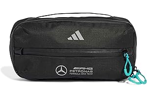 adidas Unisex Mercedes - AMG Petronas Formula ONE Team INTELLIGENT Packing System Slingback, Black/Reflective Silver/semi Mint Rush, One Size